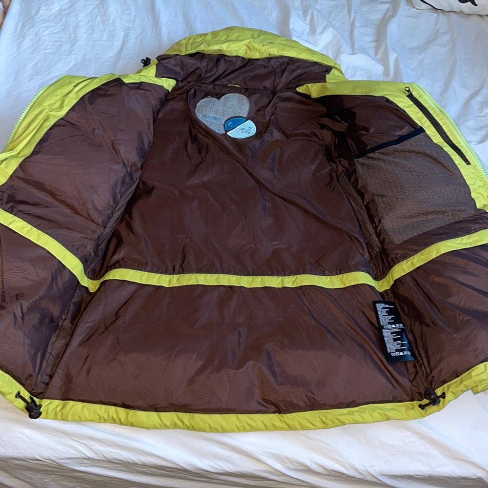 HOLDEN Lime Green Winter Down Parka Jacket size M NWOT - Picture 7 of 15